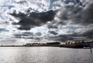 Dramatische Wolken über Klein Zicker, Rügen Dramatische Wolken über Klein Zicker, Rügen
